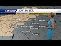 WATCH: Small rain chance tonight, high winds  Friday