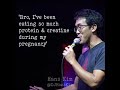 A joke about men getting pregnant from @killtonyshow 525! Made by @darkartrandy