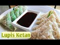 Hemat Gas !! Begini cara memasak Kue Lupis Ketan supaya hemat gas