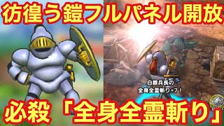 【ドラクエタクト】さまようよろい才能開花フルパネル開放！全身全霊斬りは強いのか実戦で試します！！