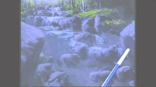 Paint moving water with Jerry Yarnell