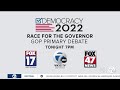 Previewing Wednesday's GOP gubernatorial primary debate