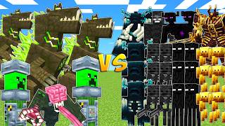 NUCLEAR ARMY vs THE STRONGEST MOBS