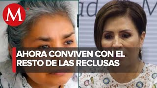 Rosario Robles y Monica García, son trasladadas a zona de población general en Santa Martha Acatitla