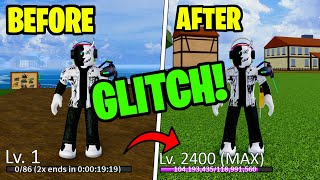 *GLITCH* HOW TO GET MAX LEVEL IN 10 MINUTES (BLOX FRUITS 2023,2024)