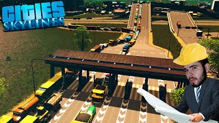 PEQUENAS CIDADES, GRANDES ENGARRAFAMENTOS! 🚗 - Cities Skylines  - CONSERTANDO O TRÂNSITO