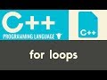 For Loops | C++ | Tutorial 22