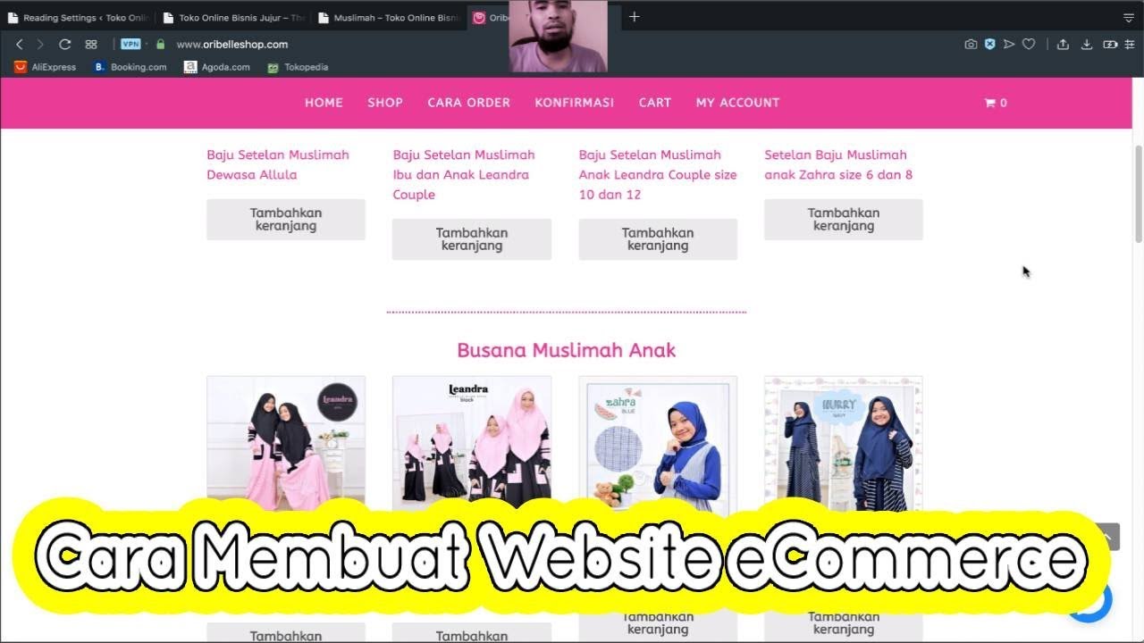 Cara Membuat Website Ecommerce - YouTube