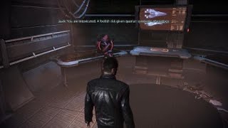 Mass Effect 3 LE drunk Tali talking with Javik