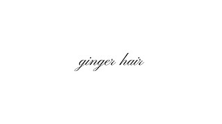 ginger hair, bakır saç + kaş