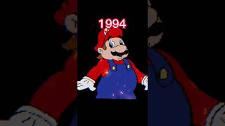 Evolution of Mario (1985-2023) #Mario #Shorts
