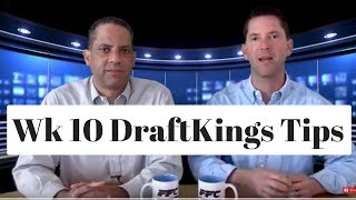 DraftKings Week 10 NFL DFS Picks