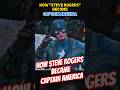 How Steve Rogers became Captain America #shorts #marvel #captainamerica #foryou #avengers