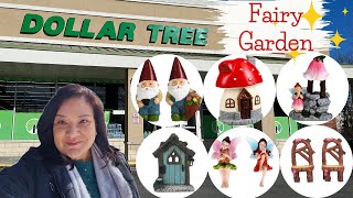 Fairy Garden Collection at Dollar Tree - New Items for 2025 - Shop with me