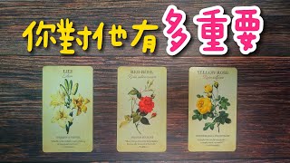 🔮塔羅占卜：你對他有多重要🎎？他是如何看待這段感情的？曖昧|分手|斷聯|暗戀|三角|單身|複合|靈魂伴侶|交往|雙生火焰|直覺式占卜|前世緣分