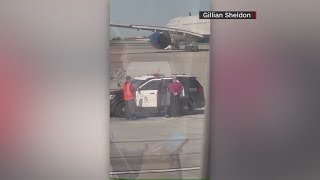 Delta passenger opened emergency exit door after plane pushed back from gate