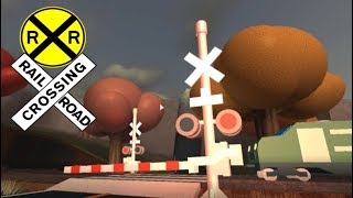Roblox Automated Level Crossing With Led Lights Railway Crossing Uk Level Crossing On Roblox - roblox level crossing