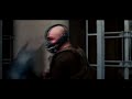 the dark knight rises batman vs bane final fight and bane s death