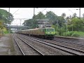 greeny wag9 link with shalimar kochuveli sf express special skip mulanthuruthy indian railways