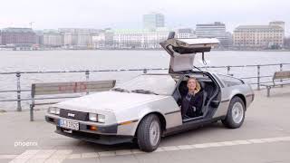 #phoenix_freistil: Rahel Klein bittet Hamburger Spitzenkandidaten zur #testfahrt im DeLorean