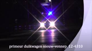 2x primeur duikwagen en nieuwe bus voa en vervangende ovd zuid brandweer