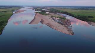 Пинега. От рассвета до заката.