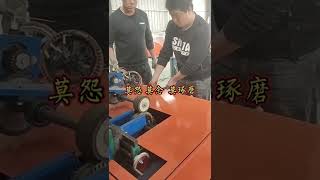 #废旧电车 回收用#电车后轮 拆铜机