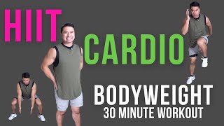 30 Min HIIT Cardio & Strength Class | Bodyweight Workout
