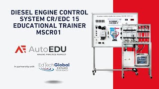 AE Engine and Transmission - Diesel engine control system CR/EDC 15 Educational Training Aid MSCR01