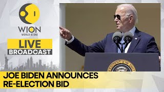 WION Live Broadcast | Joe Biden formally launches re-election bid | US Presidential election 2024