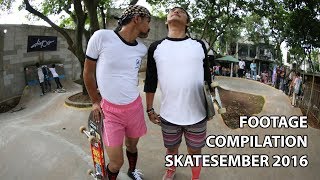 SKATESEMBER 2016 - FOOTAGE COMPILATION - 80'S \u0026 90'S SKATEBOARDING TRIBUTE