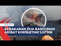 Dua Bangunan di Pademangan Terbakar, 11 Unit Mobil Damkar Dikerahkan ke Lokasi