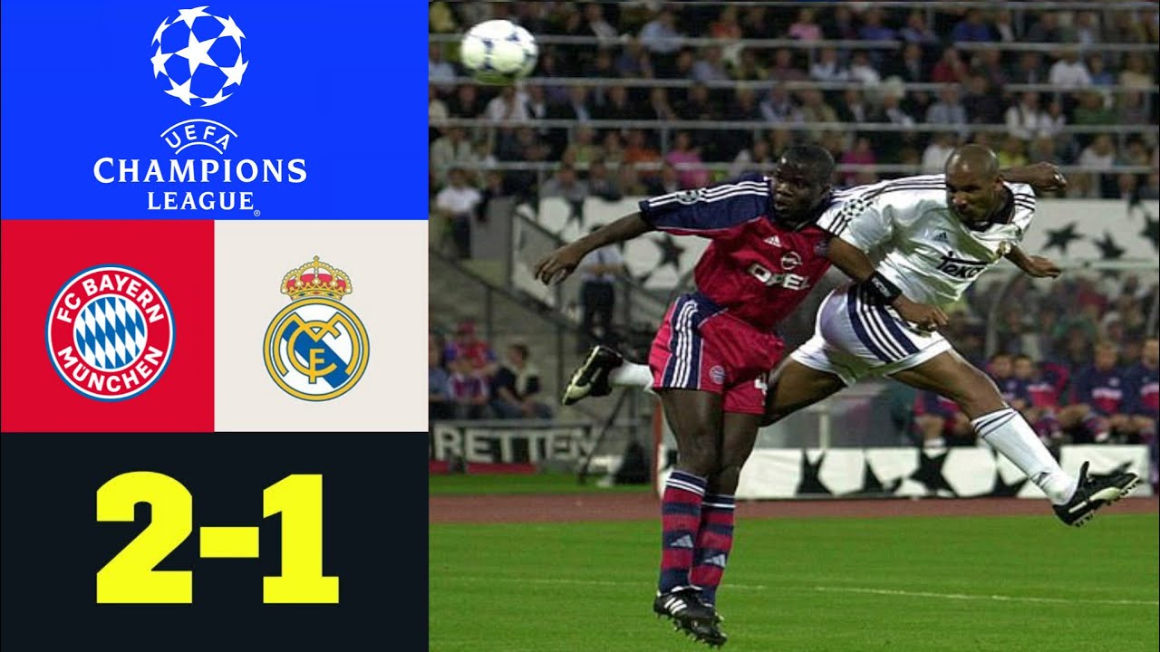 Bayern Múnich Vs Real Madrid Semifinal UCL 1999/00 - 2nd Leg All Goals ...