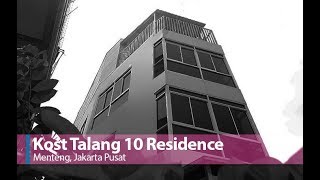 Kost Talang 10 Residence | Menteng, Jakarta Pusat