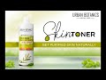 urbanbotanics® alcohol free toner for face with witch hazel neem basil u0026 glycolic acid