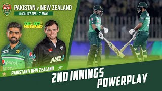 2nd Innings Powerplay | Pakistan vs New Zealand | 2nd ODI 2023 | PCB | M2B2T