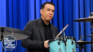 Fred Armisen Recreates Drumming Styles of Different Age Groups | The Tonight Show