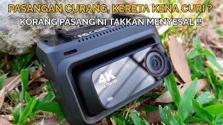 KERETA KENA CURI PUN KORANG BOLEH DAPAT BALIK | DDPAI Z60 3 CAMERA