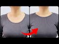 Don't miss:It only takes 5 minutes to narrow a wide collar, without cutting fabric or sewing machine