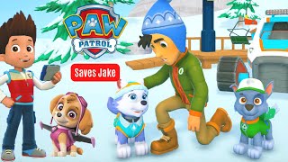 Paw Patrol rescues Jake at the ski lift | #ps5 #animation #pawpatrol #gameplay #ps4