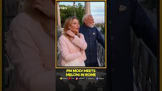 PM Modi Meets Giorgia Meloni In Rome, Melodi Moments Go Viral Again | WION Shorts