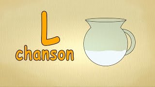 francais alphabet chanson - apprendre la lettre L - apprendre français pour les petit