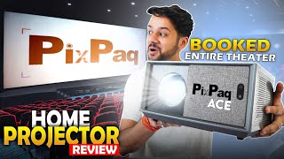 I Booked the Entire Theater😱to Experience 4K Home Projector | Pixpaq (JAPAN) Ace | True Techy