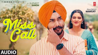 Miss Call (Full Audio) | Rajdeep Mangat | Latest Punjabi Songs 2023