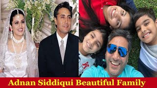 Adnan Siddiqui With His Family