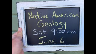 ‘Nick From Home’ Livestream #59 - Native American Geology