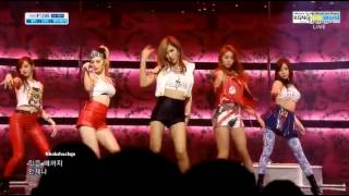 [Live HD] 130616_After School_8 Hot Girl + First Love @ Inkigayo