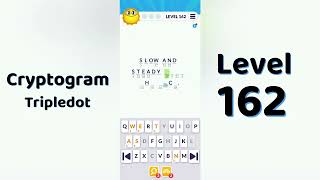 Cryptogram Tripledo Level 162 Solutions 🧩 | Logic Puzzle Game | Mini Boss