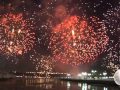 Chinese New Year celebrated with fireworks over New York's Hudson River