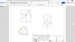 Onshape Drawing 3D to 2D Easy